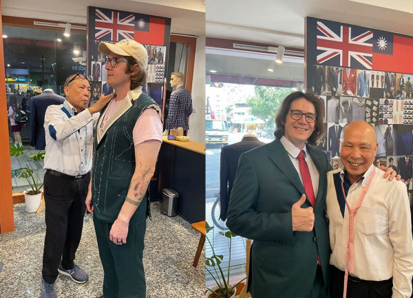 高師傅手工西裝訂做－從細節展現您的紳士品格